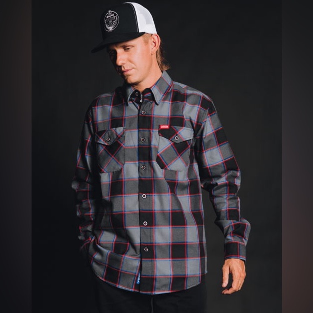 Dixxon Gonna Live Forever Flannel